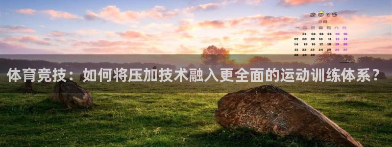 杏鑫体育官网登录：体育竞技：如何将压加技术融入更全面的运动训练体系？
